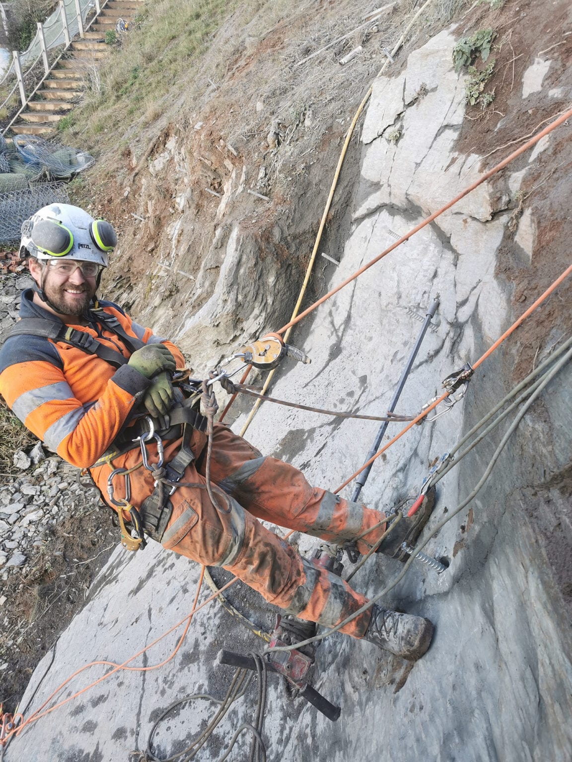 Woodlands Legacy Homes - Geotechnical | Vector Rope Access